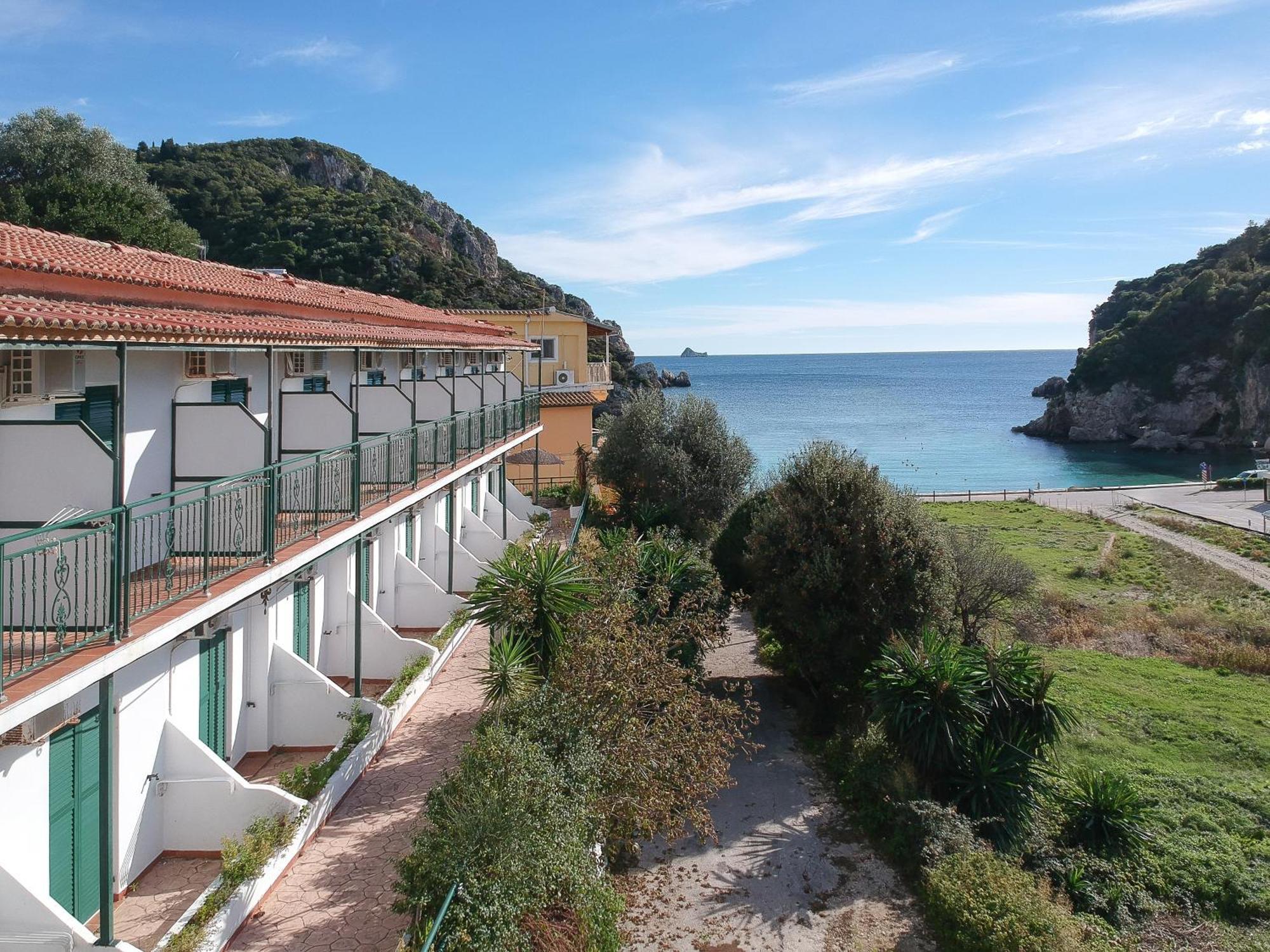 Hotel Apollon Corfu Paleokastritsa Exterior photo