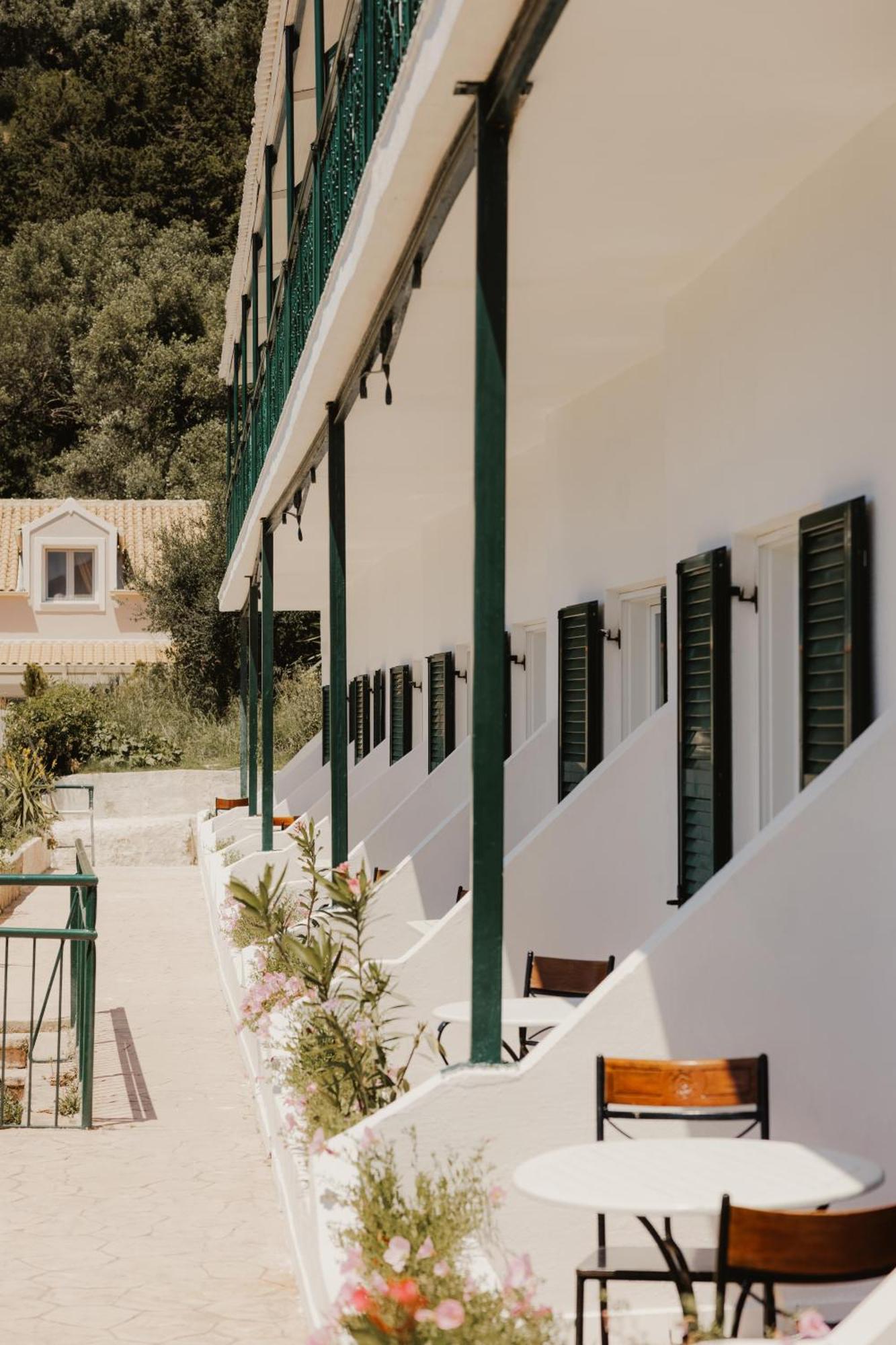 Hotel Apollon Corfu Paleokastritsa Exterior photo